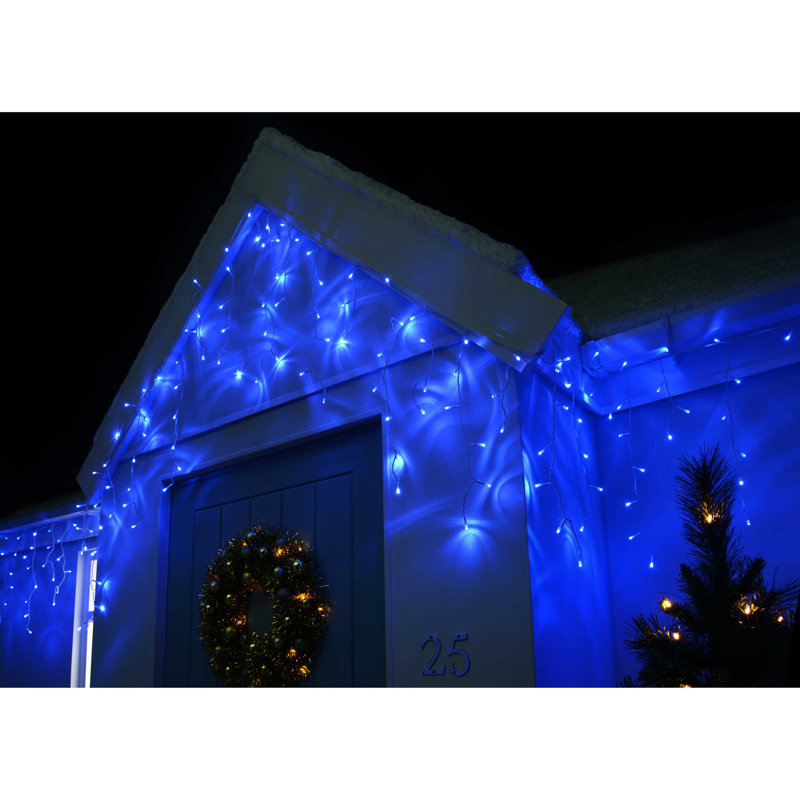 LED 360 - Bulb Novelty String Light, 27.2cm H x 20.6cm W x 8.8cm D, Blue