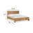 King Panel Storage Bed-486472602