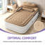 Lit gonflable double avec pompe-133437168-133437169