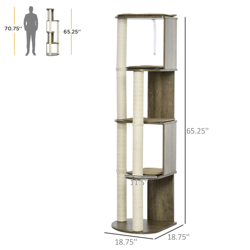 Tasha 65.3'' H Cat Tree
