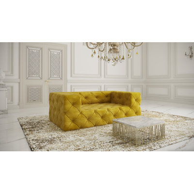 Jannie 2 Seater Velvet Sofa