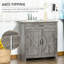 Sideboard Buffet Cabinet, Barn Door Style Kitchen Cabinet, Cabinet For Kitchen