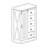 Versatile Farmhouse Dresser With Sliding Door And Ample Storage Capacity-1589493436