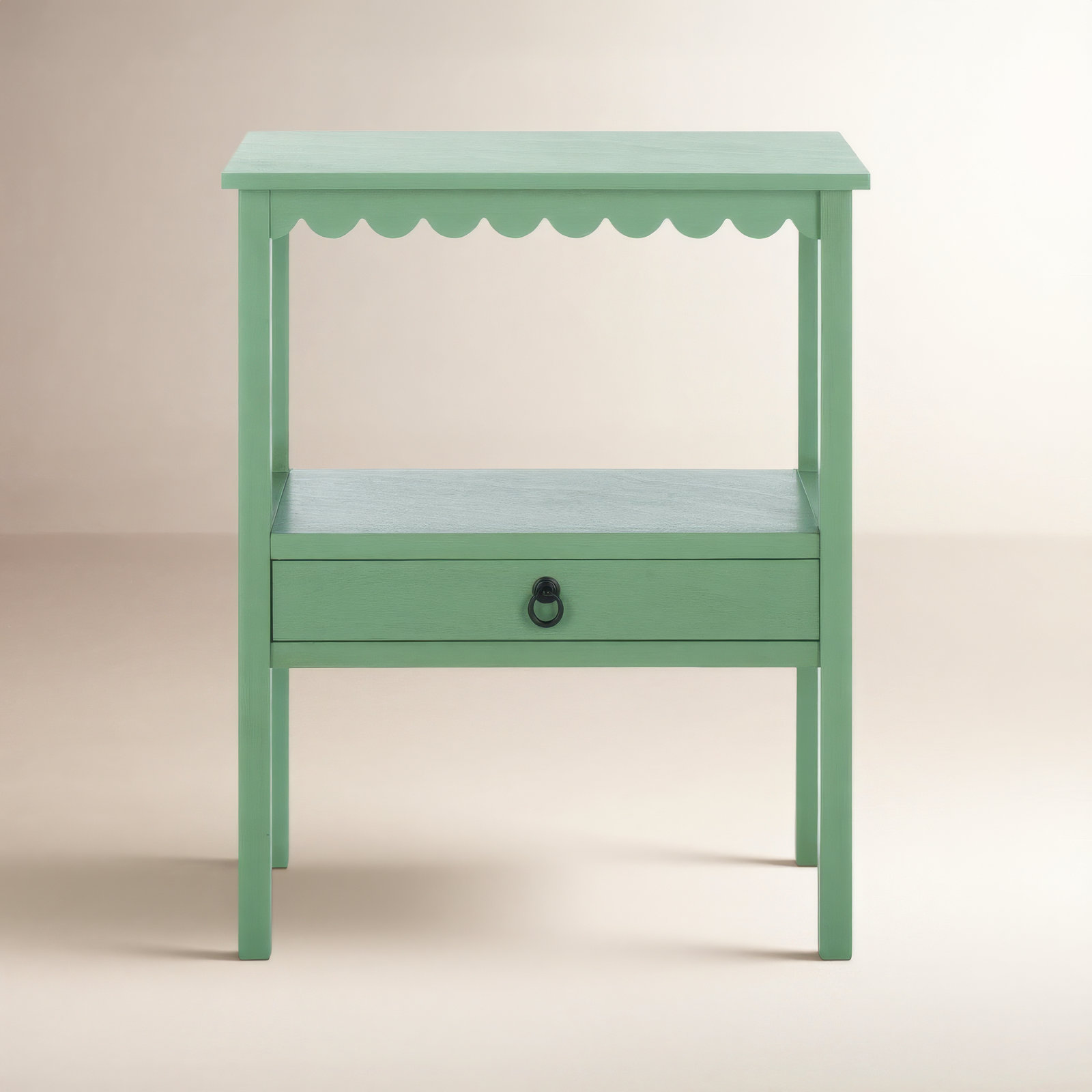 Branden 24" End Table, Sage Green