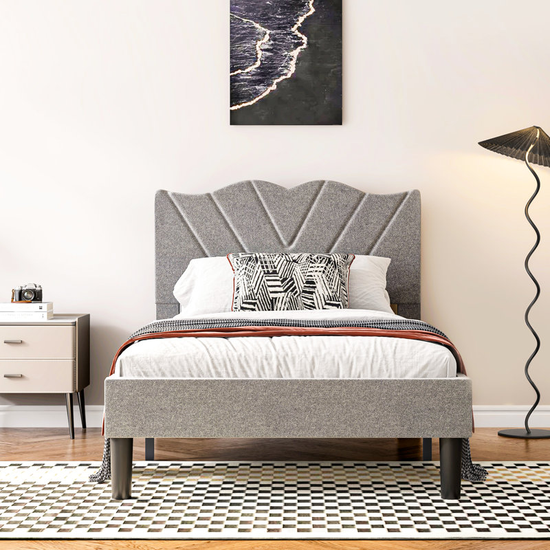 Upholstered Platform Bed