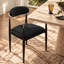Metal Upholstered Dining Chairs (Set of 2)-1255430637-1250152777