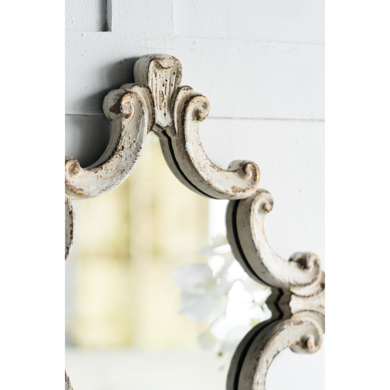 Accessoire de miroir artistique pour chambre à coucher, salon, bureau et entrée artistique - 30 po x 23,5 po