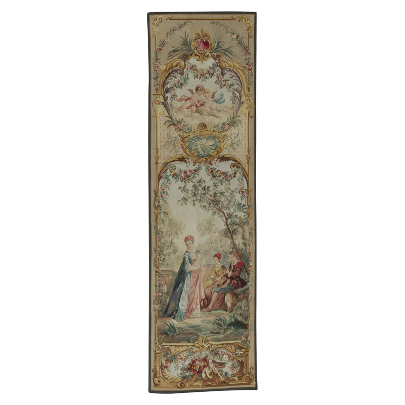 Hand-Knotted High-Quality Green and Brown Area Rug