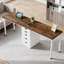 Bureau d'ordinateur, bureau pour deux personnes, bureau de travail
