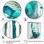 «Tropical Turquoise Joyfulness V», reproduction sur toile-228113331-228113337