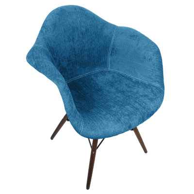Lochleven Velvet Armchair