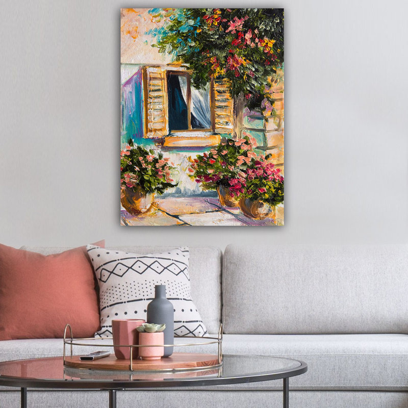 Peinture sur toile tendue