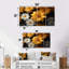 «Yellow Mums», ensemble d'art sur toile Fusion Mums-1743803142