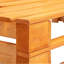 Adelbjrno Solid Wood Pine Outdoor Bench-1236590797