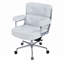 Chaise de bureau en cuir véritable Jonathyn-1540274440