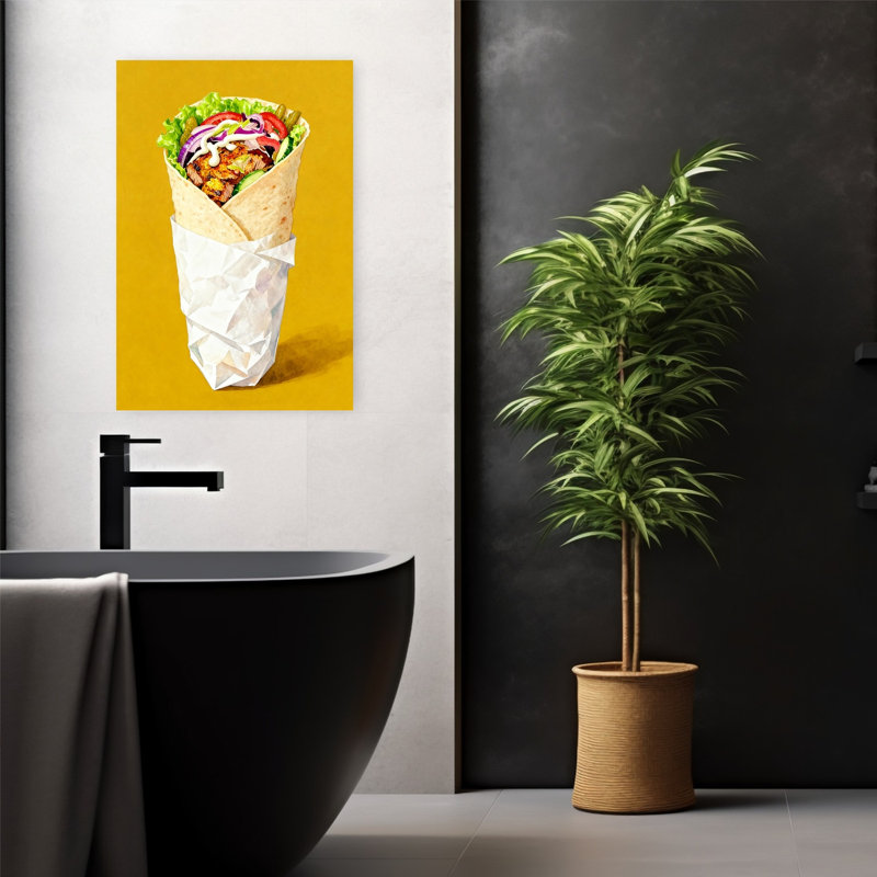 Art contemporain, art mural contemporain, H 24 po x l 16 po
