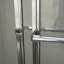Porte de baignoire coulissante encadrée 61 po x 58 po newport series-17920975-17920976
