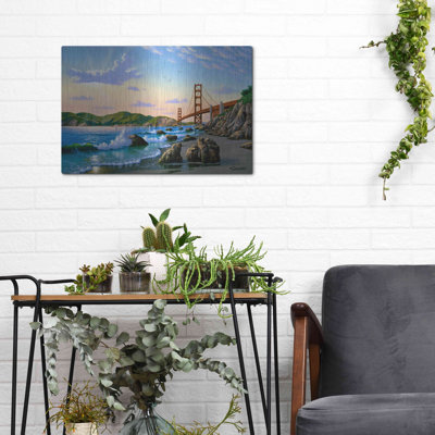 «Golden Gate Sunset, CA 2» par Eduardo Camoes