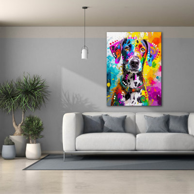 «The Shy Dalmatian» par Dean Russo, art mural sur toile