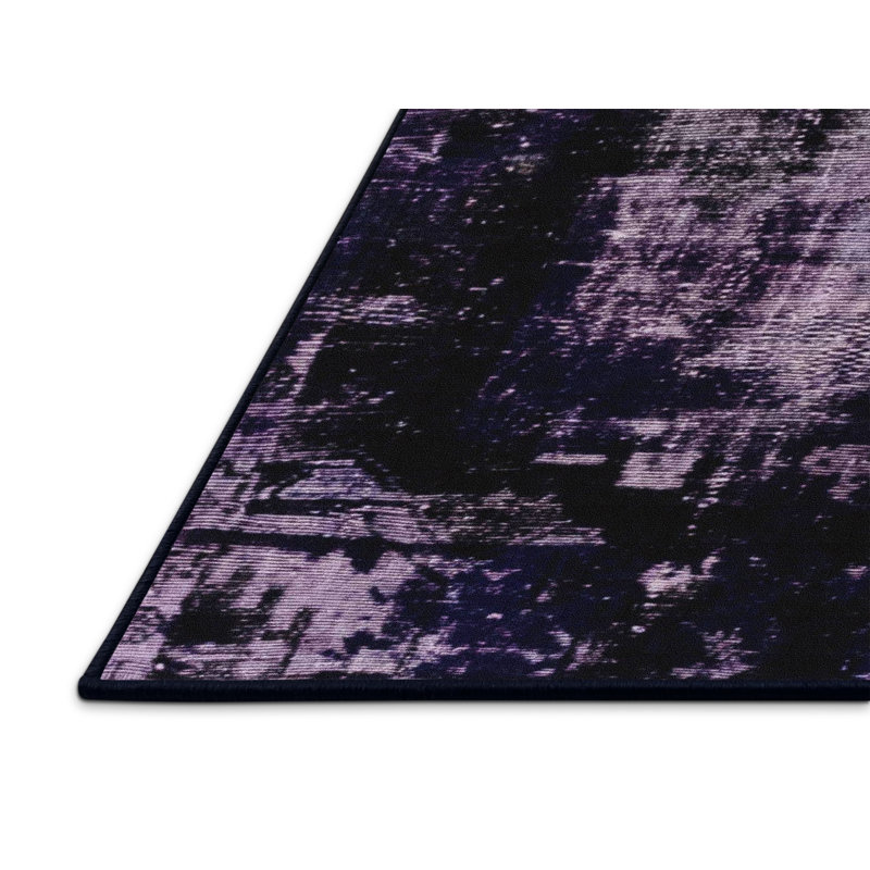Tapis abstrait à motif abstrait moderne, Rectangle 2 pi x 3 pi