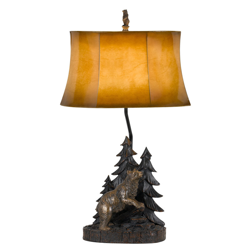 Lampe de table noire 29 po Malachy