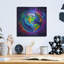 «The World» par Dean Russo, art mural en métal-262510847