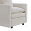 Fauteuil de lecture rembourré en tissu-879411428