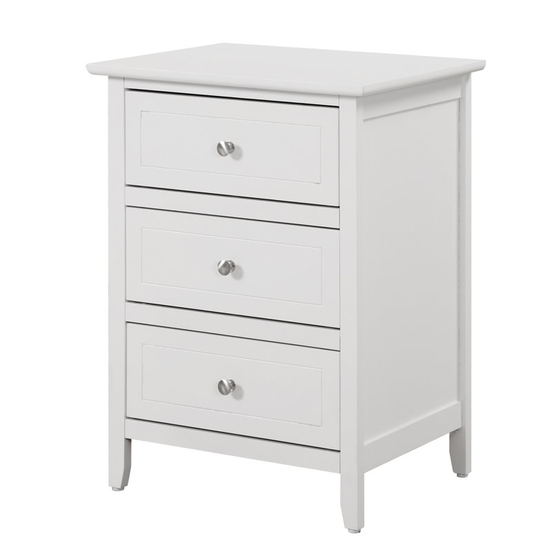 Table de chevet transitionnelle polyvalente, Blanc