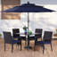 4 - Person Patio Dining Set with , Cushions Included-1230216059