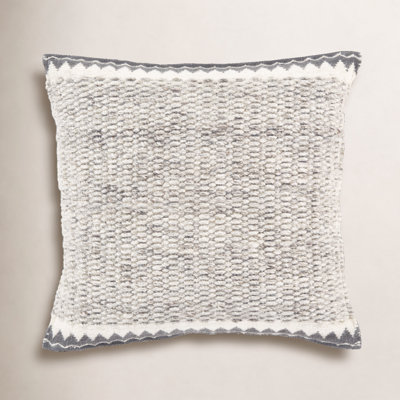 Reni Wool Blend Reversible Throw Pillow