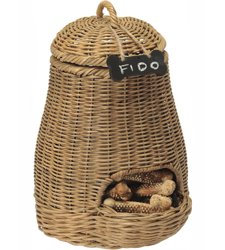 Osier, pomme de terre et oignon - Panier de rangement pour fruits et légumes, H 15 po x l 10,5 po x P 10,5 po