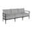 Santa Barbara Aluminum Sofa - Slate Gray-84679832-93664130-120640859