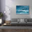 Toile épique Graffiti «Deep Blue Sea» par Silvia Vassileva, 60 po x 40 po-117540220