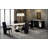 Stacey Black Buffet with Ample Storage and Sleek Design, Perfect for Modern Dining and Entertaining Spaces.