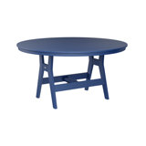 Berlin Gardens Harbor Natural Coastal Grey 48″ Round Bar Table