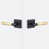 Matte Black/Satin Brass