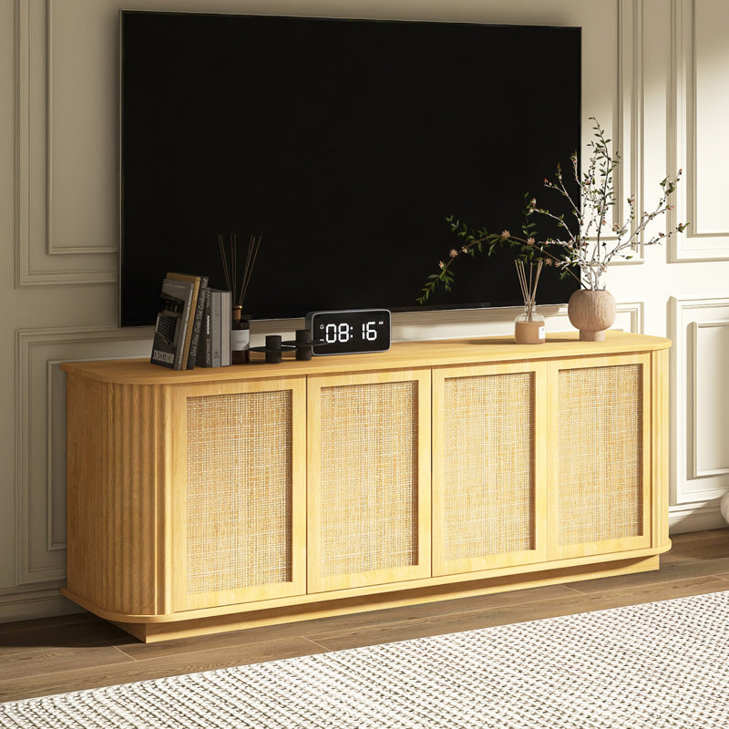 Meuble télé 64 po avec tablettes 64 po