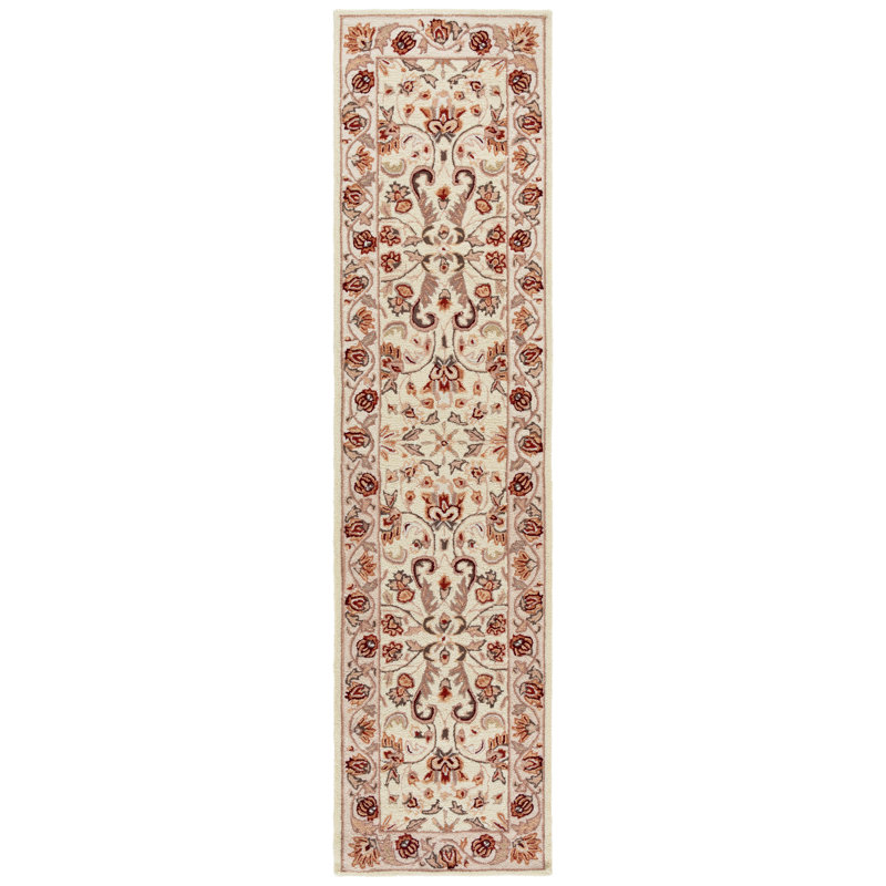 Suisun Hand Hooked Performance Oriental Rug, Runner 2'6" x 10'