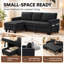 Fauteuil-lit en L 75,60 po Cordavyn-1115763111
