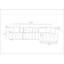 Canapé modulaire 50,304 po Tinnelle-1027548624-1027548625
