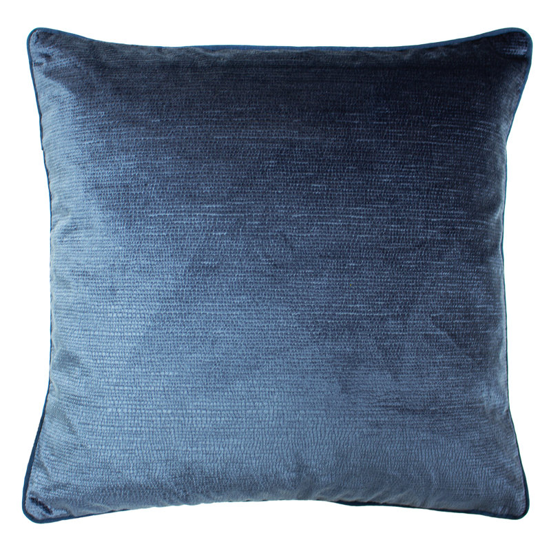 Square Throw Pillow Cover, Navy