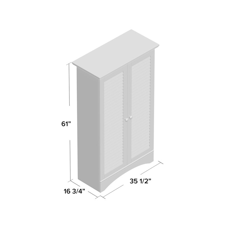 Bredevoort Armoire, Salt Oak