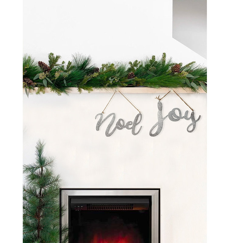Décoration murale Script «Noel»
