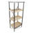 Finley Wood And Metal 3 Tier Shelf