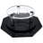 Vandue Corporation 4.75'' W 4.75'' D Baseball Plastic/Acrylic Ball / Puck Case
