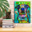 «Is It Time For Walkies» par Dean Russo, art mural sur toile-1373194688