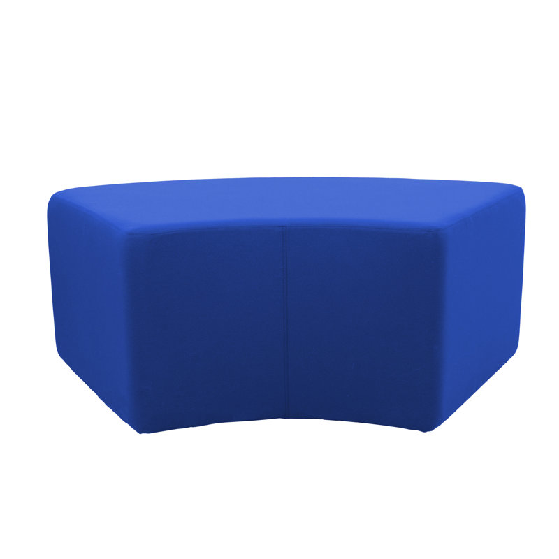 Repose-pieds d'extérieur 24 po x 48 po en S avec Sunbrella® H 18 po, Toile bleu pacifique