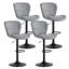 Adjustable Height Counter Stool with Metal Frame-1853004364-1853004361