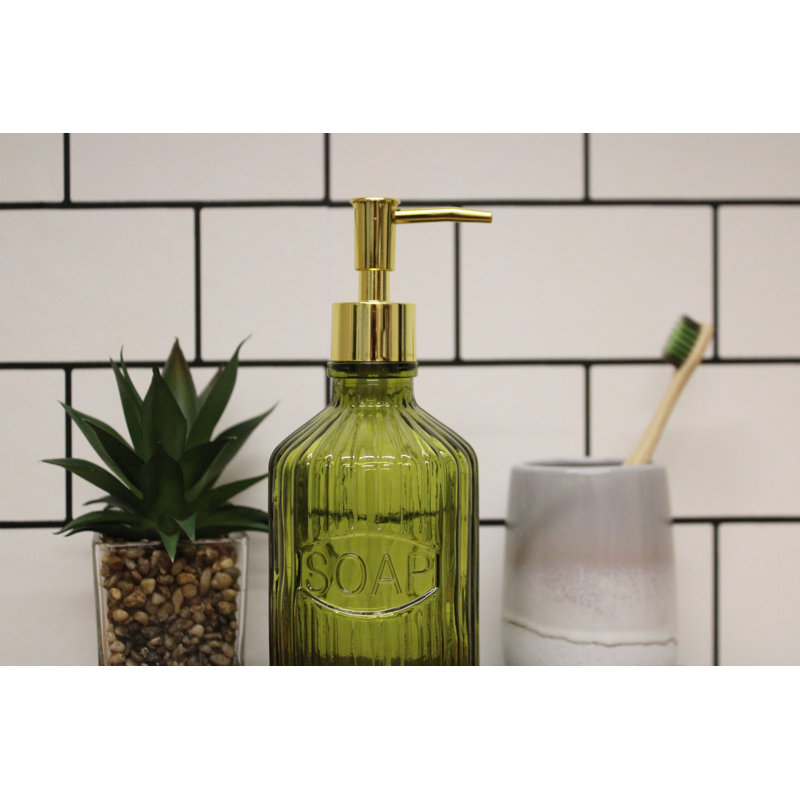 Netherby Soap Dispenser, Green