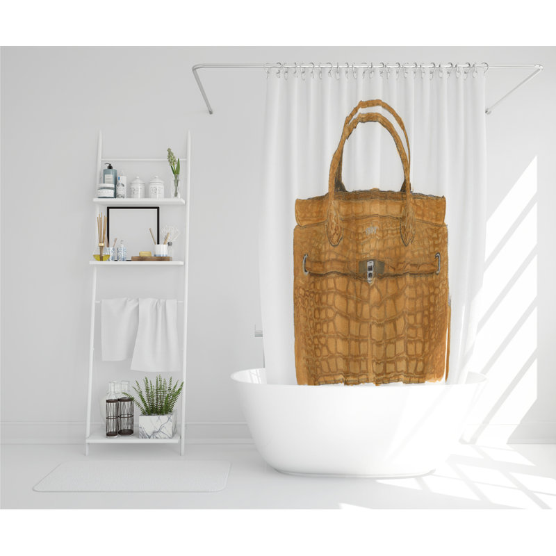 Quinlynn Polyester Shower Curtain Set